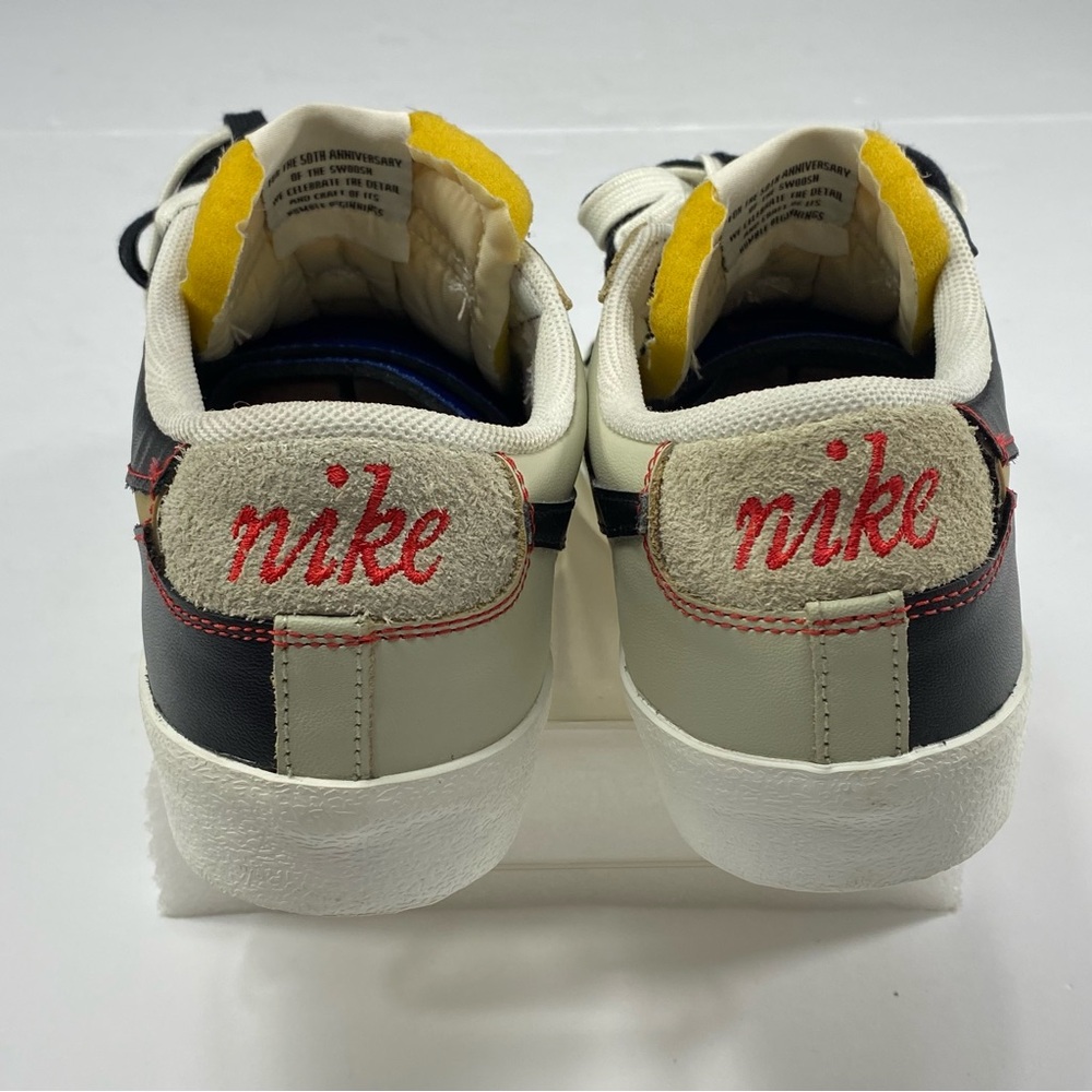 NIKE Blazer Low ‘77 Premium Men’s Shoes Size:9 Leather Multicolor DH 4370-001 - Picture 4 of 13
